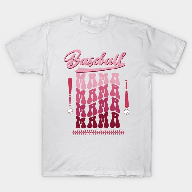 Baseball mom - sports T-Shirt by denissmartin2020